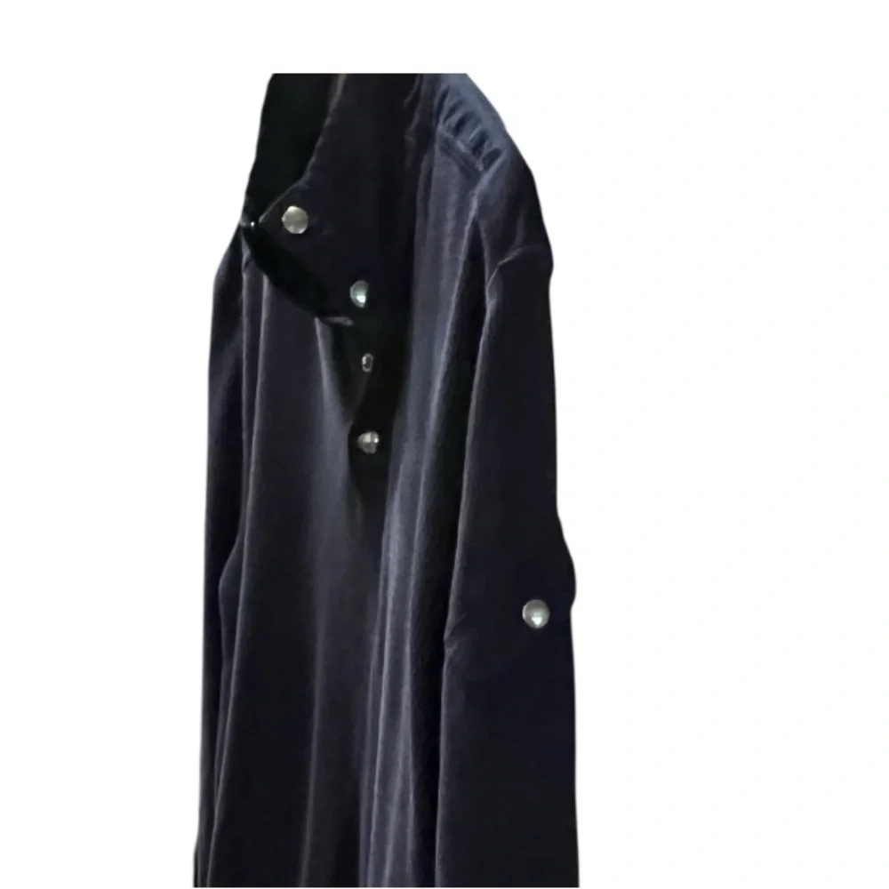 Banana Republic Snap Collar Pullover Thermal Texture,‎ Size L